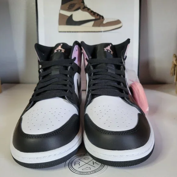 Nike Air Jordan 1 Mid SE Zen Master Black White - Picture 4 of 4
